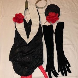 Girls Sequin Jazz Leotard